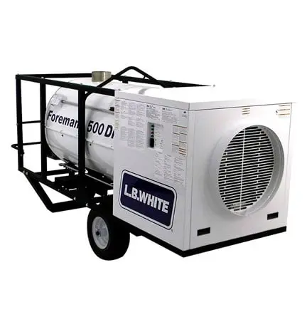 Temporary Heaters | KB-500 Indirect-Fired Heater | Portable Air
